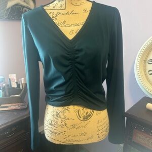 Women’s JESSICA SIMPSON large teal crop top